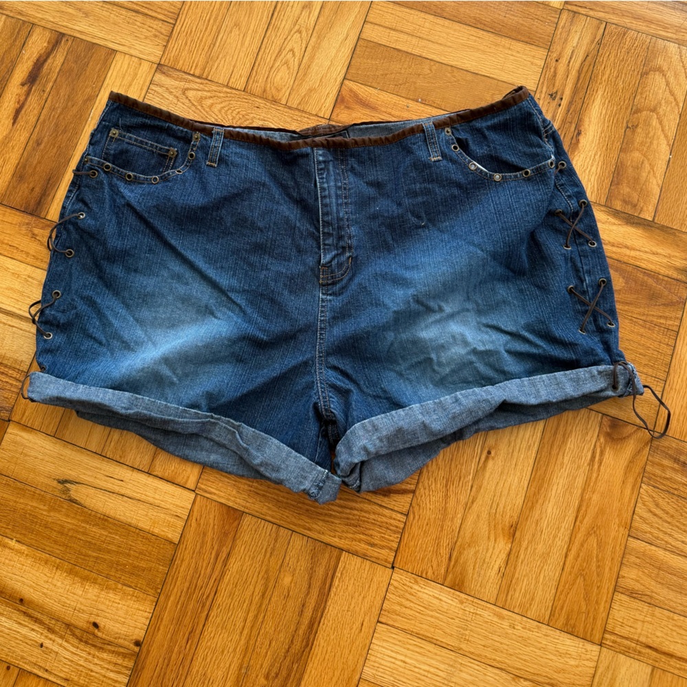Route 66 Blue Denim Skirt